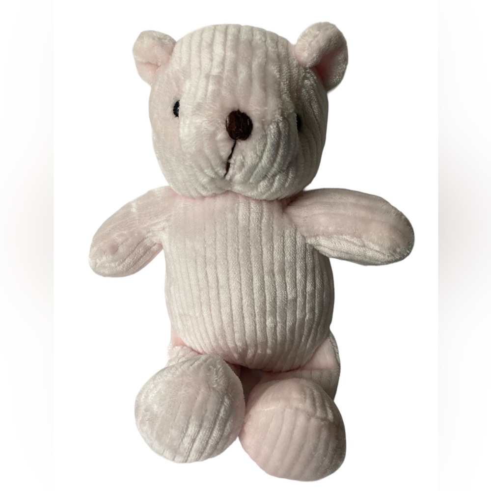 Mon Lapin Light Pink Teddy‎ Bear 12" Plush Stuffed Animal Baby Lovey Toy.